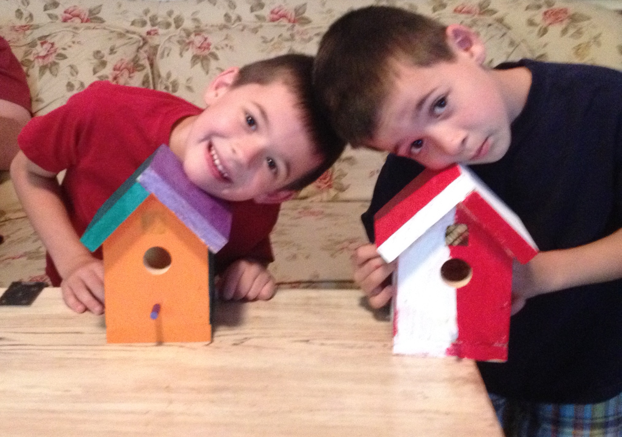 birdhouse finished